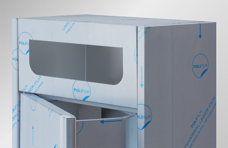 The universal laser protection PF584CS provides optimum adhesion in all forming processes.